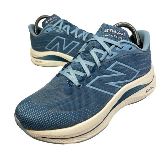 New Balance Womens FuelCell Walker Elite Running Shoes Light Blue sz 8 - Picture 2 of 9